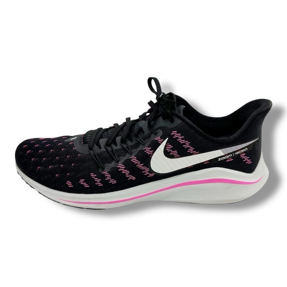 Nike Men's Track & Field Shoes, Multicolour Black Platinum Tint Pink‎ Blast 12